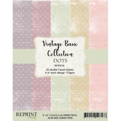 Reprint Designpapier - Dots Basic